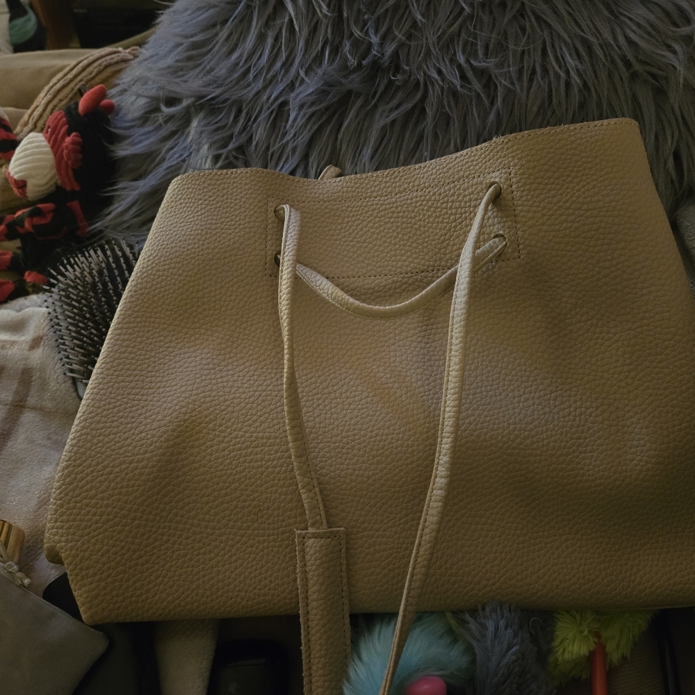 8 Other Reasons Tan Shoulder Bag